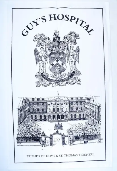 T-Towel Guys' Hospital Print (Black)