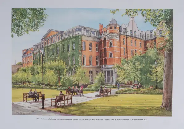 Guy's Hospital, view of Hodgkins Building Print