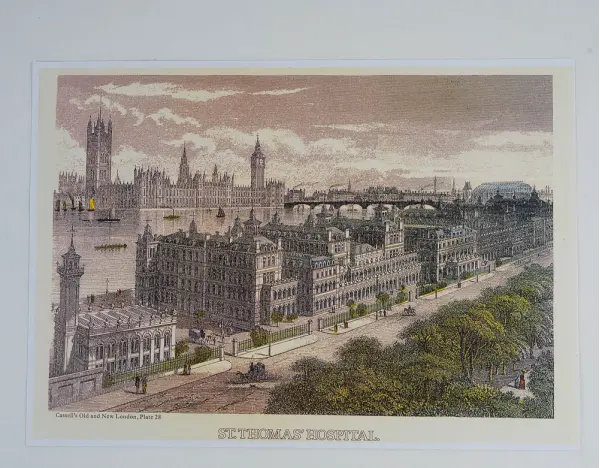 St Thomas' Hospital Print