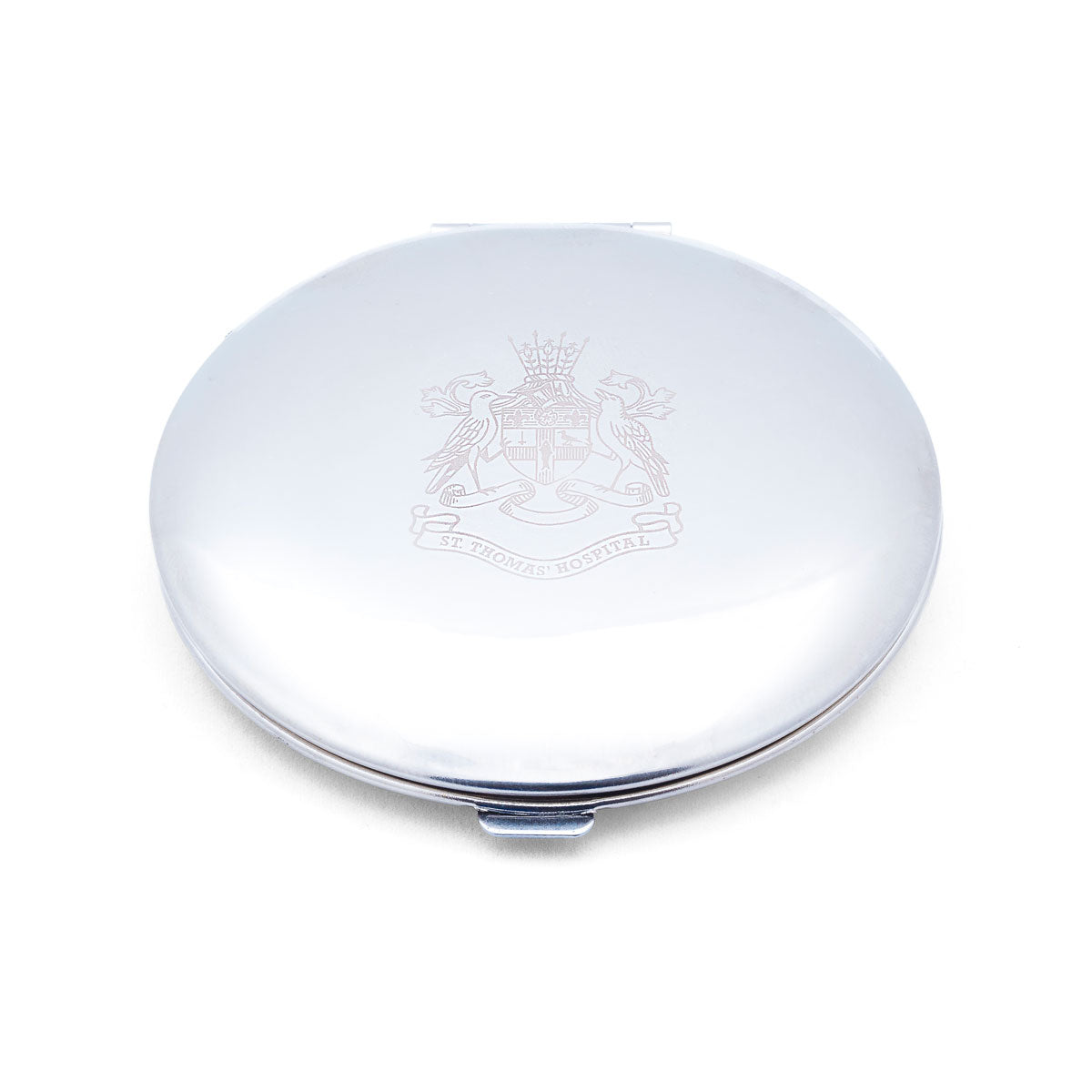 Compact Mirror engraved St Thomas' Hospital Crest