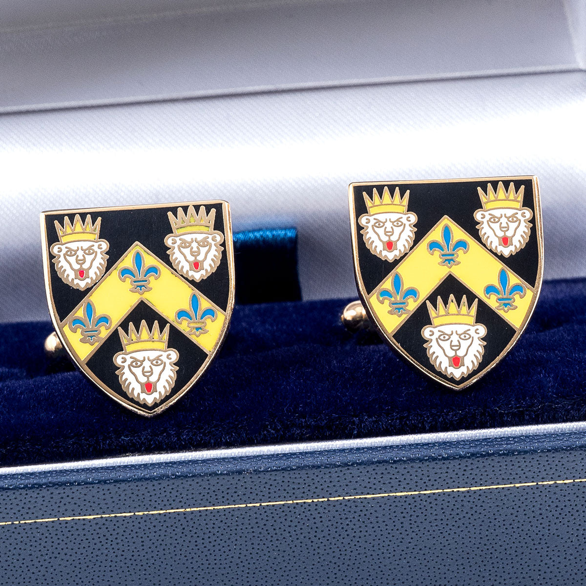 Cuff Links Enamel Guys Hospital Shield