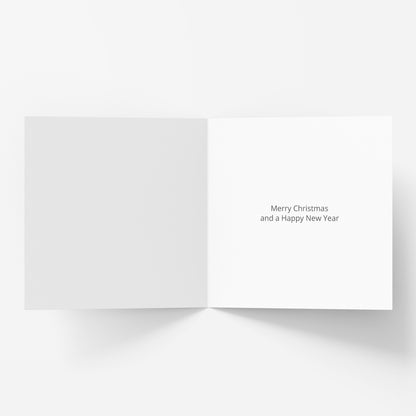 2025 Iconic London Bus - Christmas Card