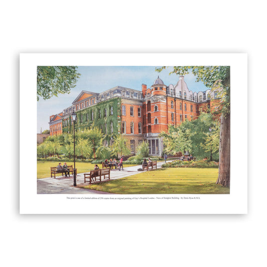 Guy's Hospital, view of Hodgkins Building Print