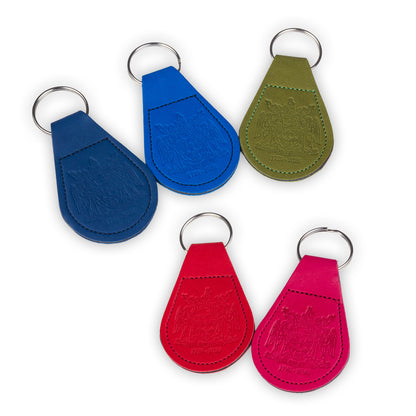 Guy's Hospital 300th Anniversary Embossed Leatherette Key Fob