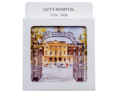 Guy's Hospital 300th Anniversary Coasters (Set of 4)