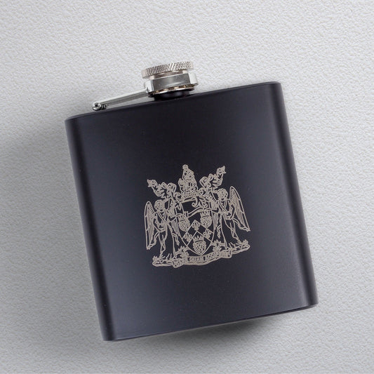 Hip Flask Guy's Hospital Crest