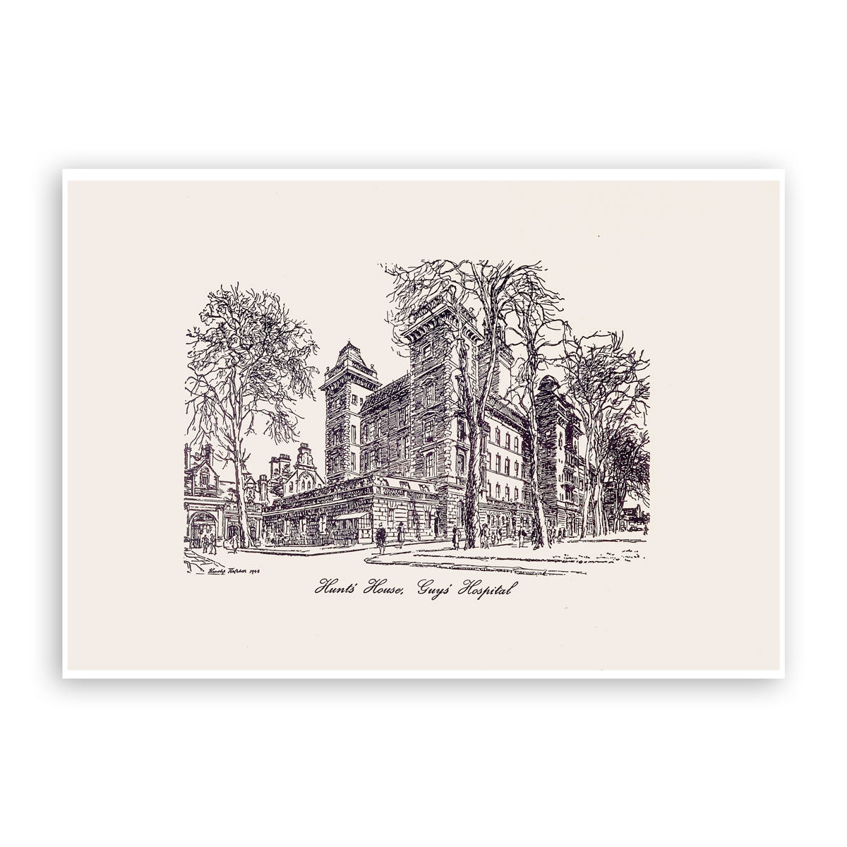 Hunts House, Guy's Hospital Print