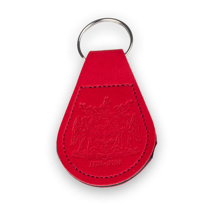 Guy's Hospital 300th Anniversary Embossed Leatherette Key Fob