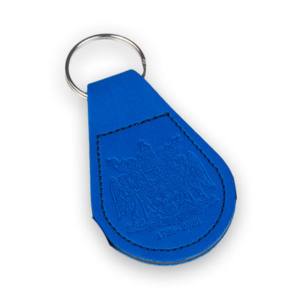 Guy's Hospital 300th Anniversary Embossed Leatherette Key Fob