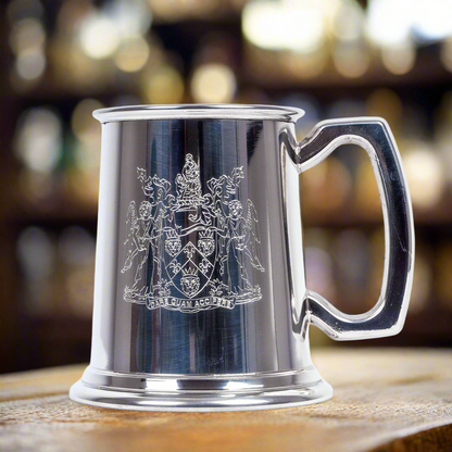 Pewter Tankard Guys Hospital Crest