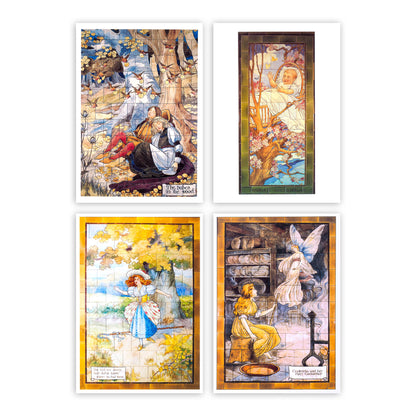 Doulton Nursery Rhyme Title Postcards