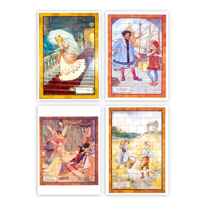 Doulton Nursery Rhyme Title Postcards
