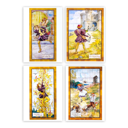Doulton Nursery Rhyme Title Postcards