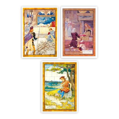 Doulton Nursery Rhyme Title Postcards