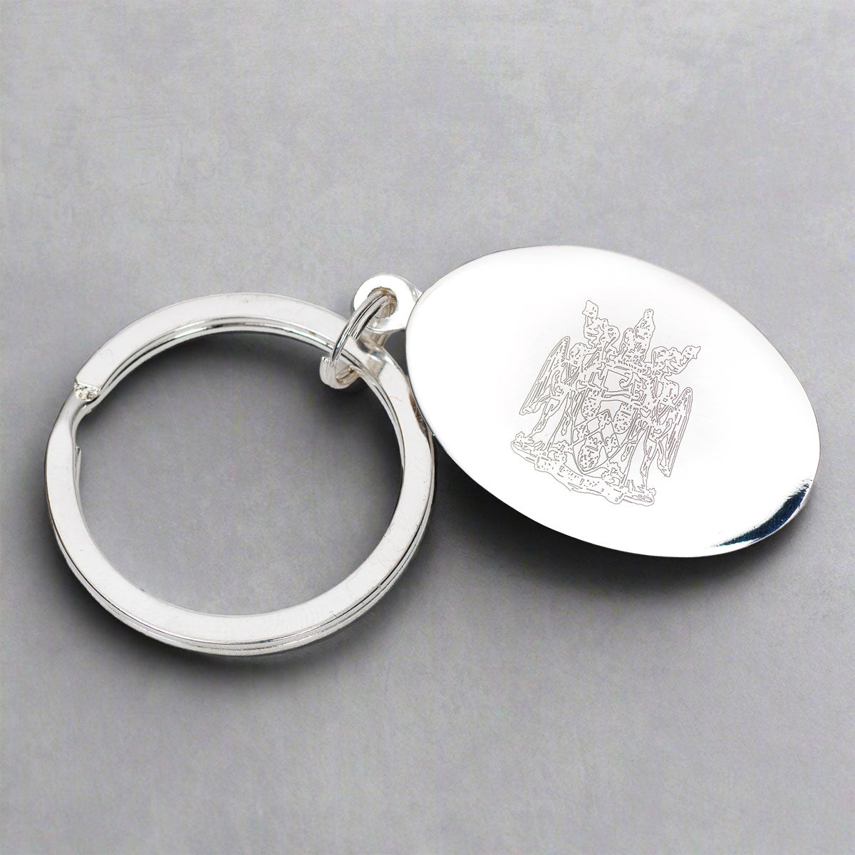 Guy's & St Thomas' Hospitals Crests Silver-Plated Key Ring Ð Everyday ...