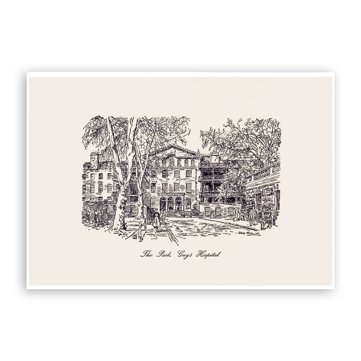 The Park, Guy's Hospital Print