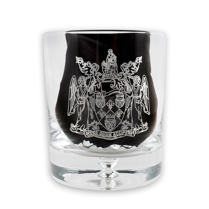 Glass Tumbler Guy's Hospital crest