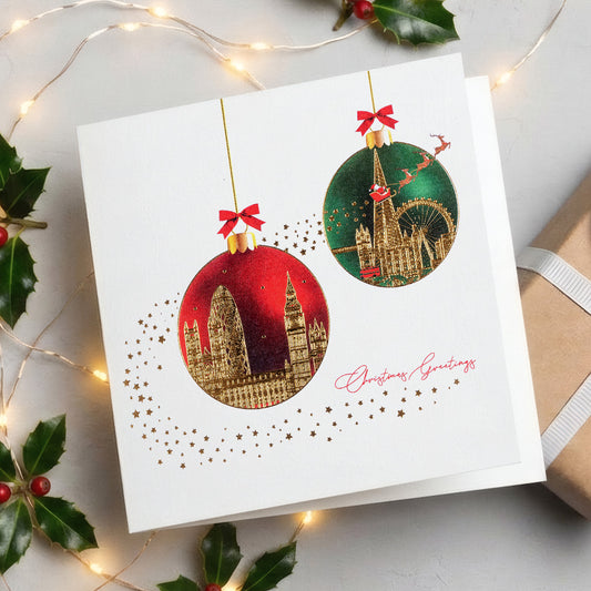 2026 London Bauble - Christmas Card