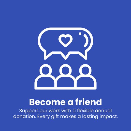 Become a friend yearly subscription