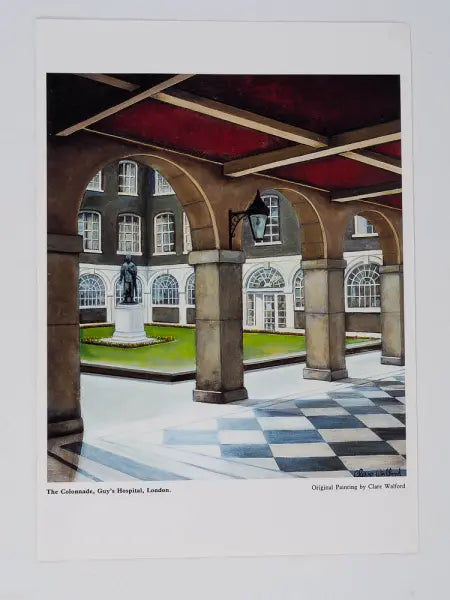 Guy's Colonnade Print