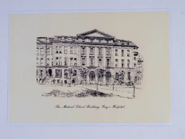 The Medical School Building, Guy's Hospital Print