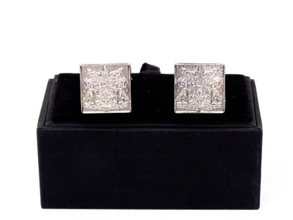 Cuff Links Chrome Guy's Hospital Shield