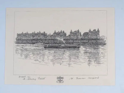 St Thomas' Hospital Print