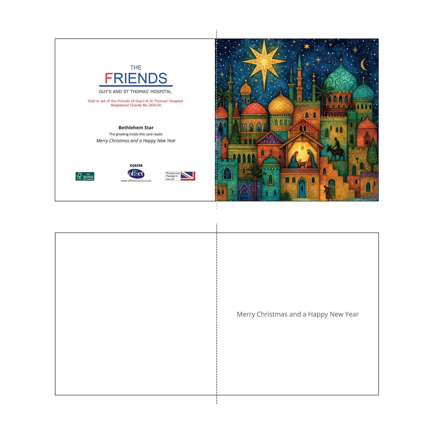 2026 Bethlehem Star - Christmas Card